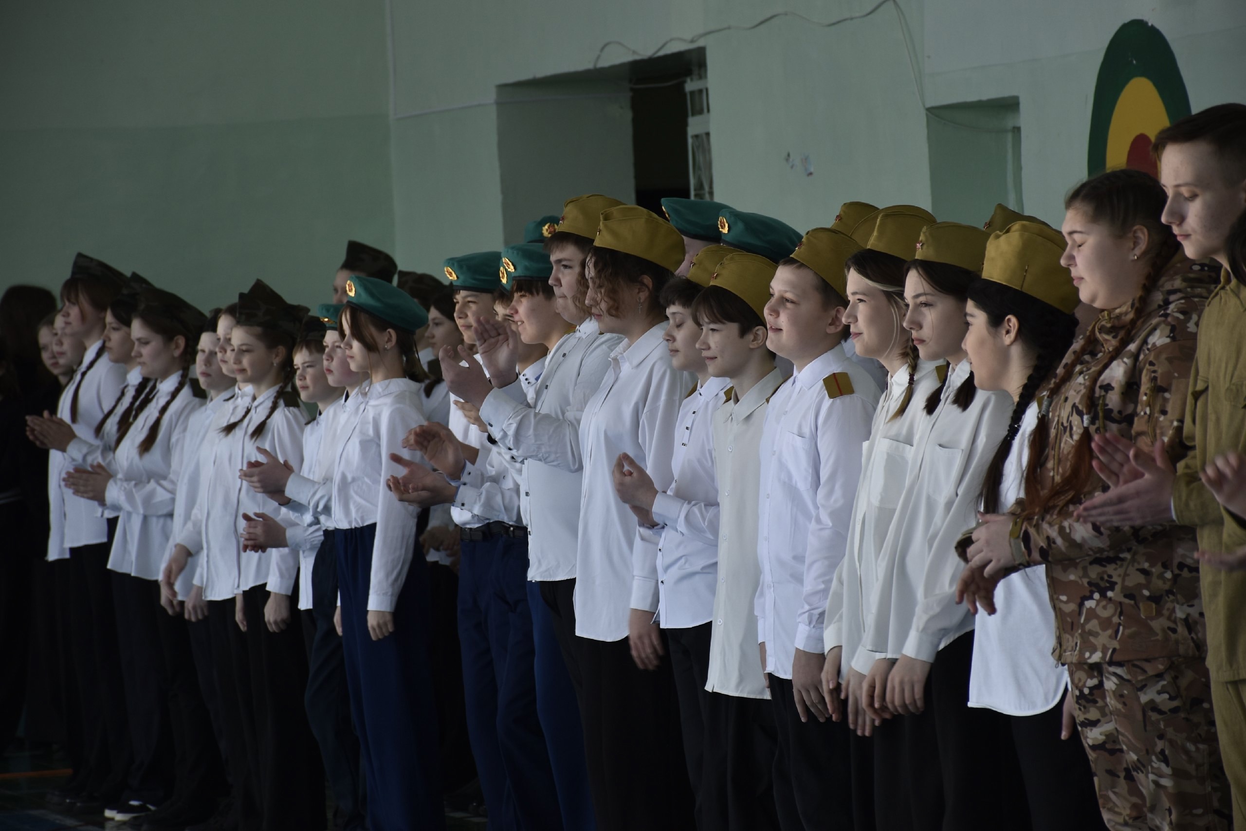 Конкурс &amp;quot;Смотр строя и песни&amp;quot;.