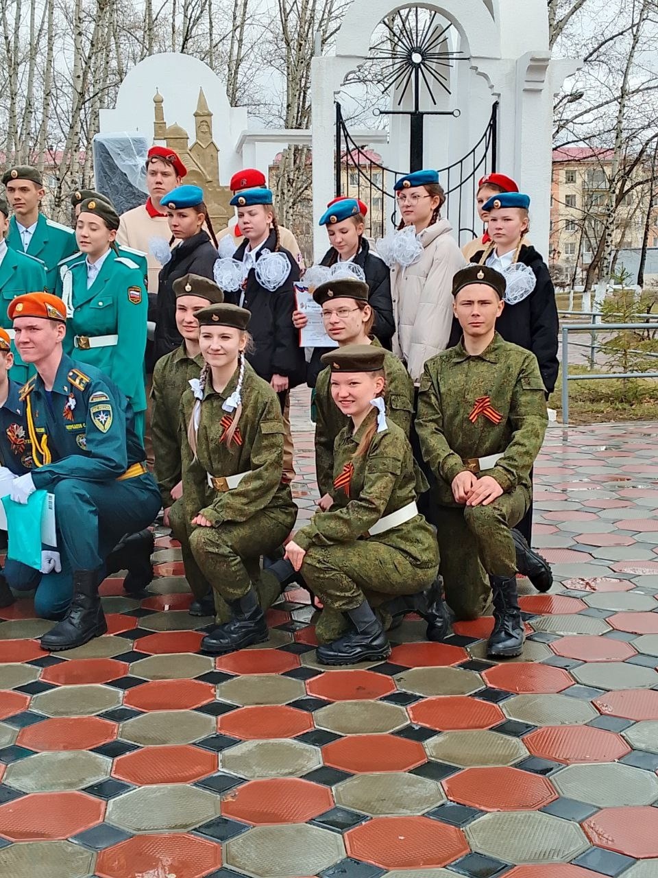 Городское смотр-конкурс почётных караулов, посвящённое 80-летию Победы в Великой Отечественной войне.